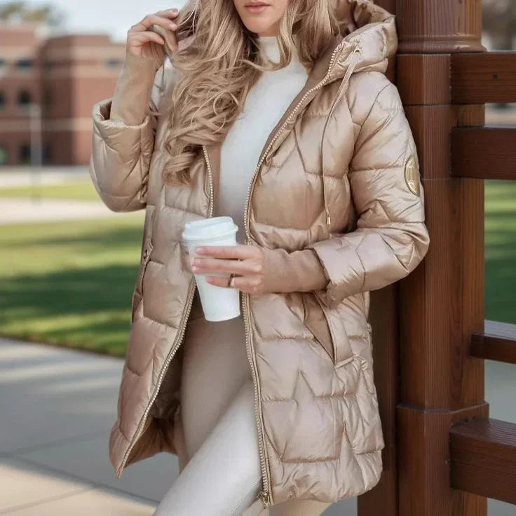 Evelyn™ Waterproof Thermal Puffer Jacket / The Elegance and Protection That Go With You!