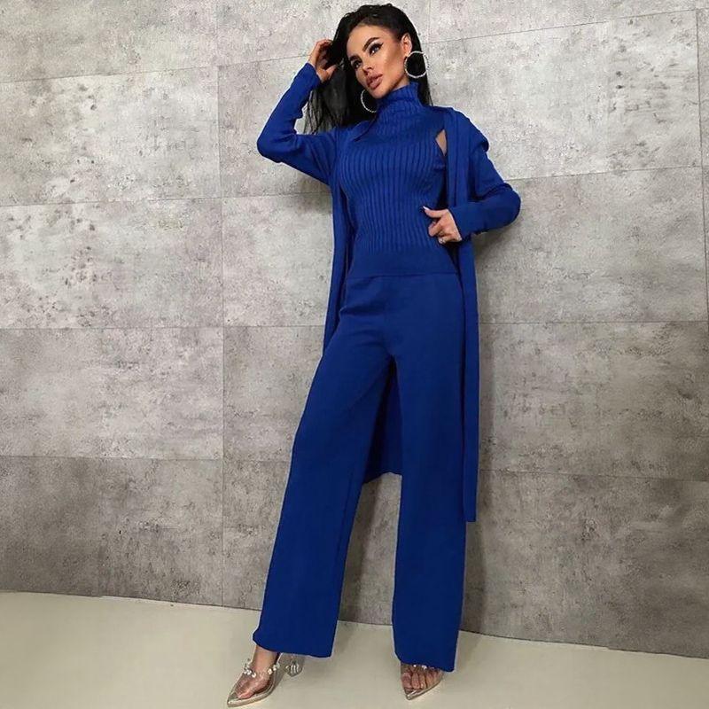 The Monroe™ Luxury 3-Piece Set in Premium Knitwear / Your Right Choice for Modern, Effortless Style