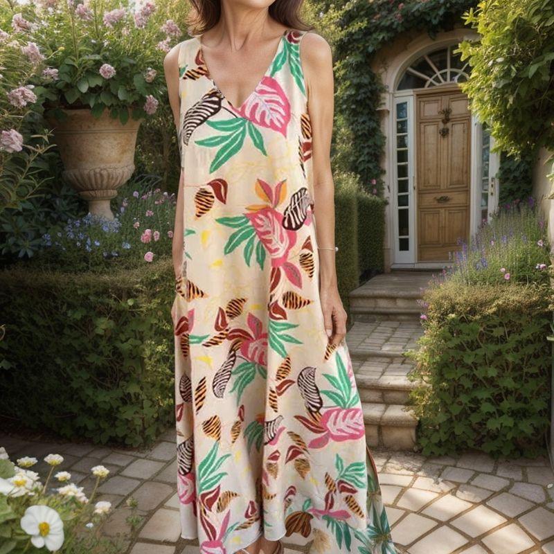 Miami Dress™ with Vibrant Print and Ultra-Light Feel / For Sunny Days, Style and Ultimate Comfort!