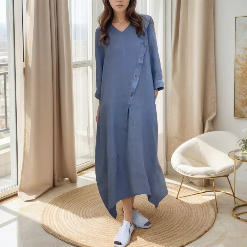 Siena™ Dress in Soft Cotton Linen / Comfort and Elegance for the Woman who Lives Lightly!