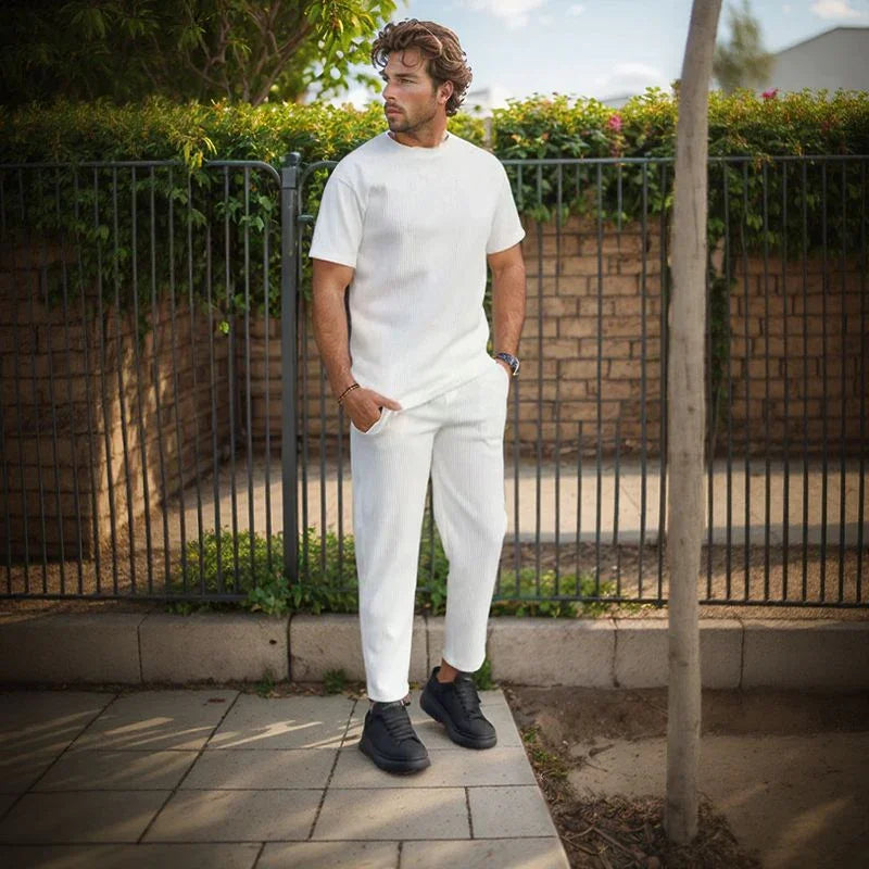 Gentleman™ Men's Set in Ice Silk with Antiperspirant Technology / Say goodbye to heavy, tight and uncomfortable clothes!