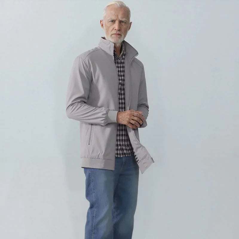 Lancaster™ Jacket with English Plaid Lining / Casual Sophistication for Men of Taste!