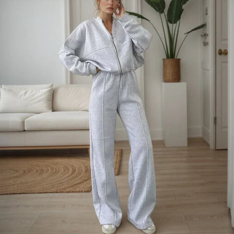Élan™ Soft Sweatshirt Set with Minimalist Design / Modern Elegance and Premium Comfort for All Occasions!