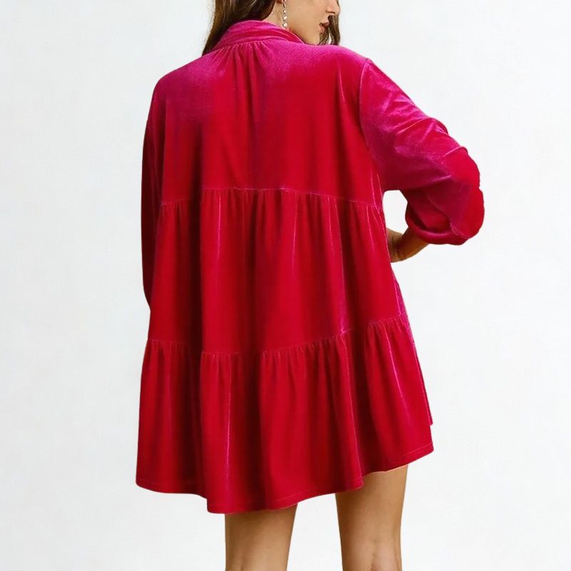 Elisabette™ Shirt in Premium Satin Velvet / Timeless Elegance with a Soft Touch and Sophisticated Fit