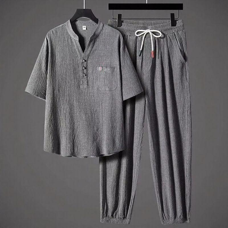 Sartori™ Set in Premium Viscose with Elegant Collar / The Meeting Point Between Comfort and Class!