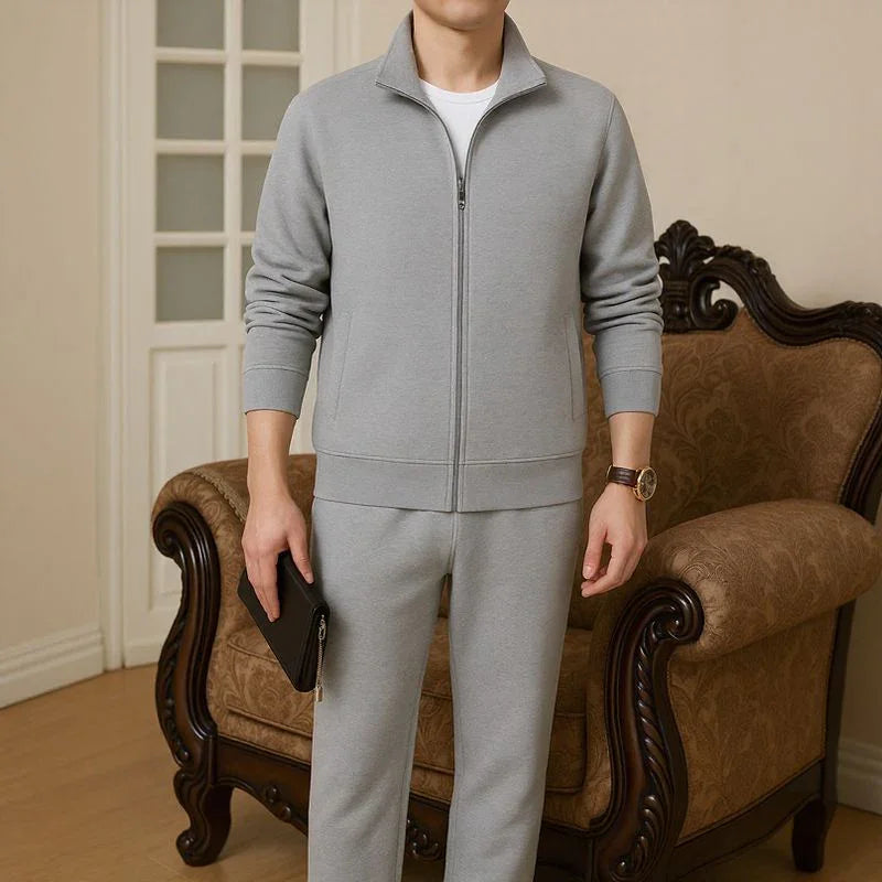 Monaco™ Set in Premium Zip-Up Sweatshirt / Minimalist Elegance With Absolute Comfort!