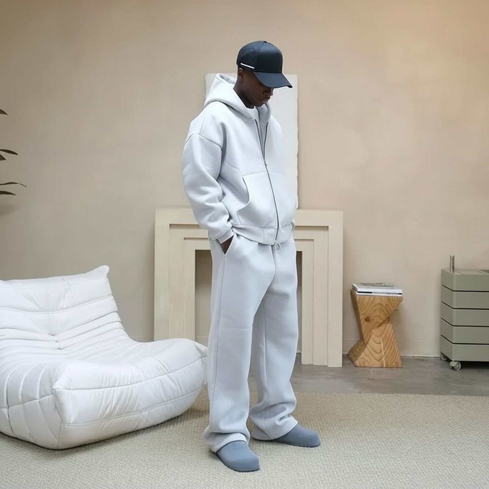 The Bull™ Sweatshirt Set with Premium Fabric and Oversized Fit / Presence, Weight, and Authentic Style!