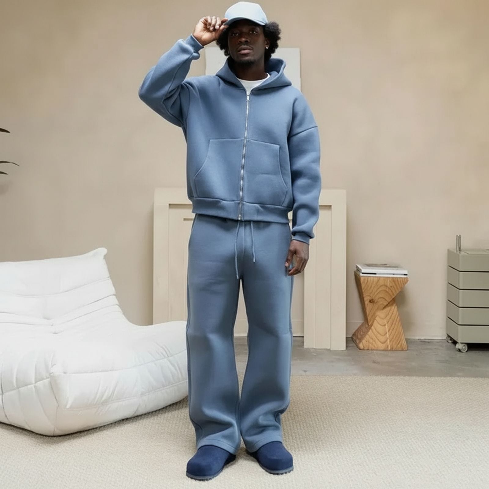 The Bull™ Sweatshirt Set with Premium Fabric and Oversized Fit / Presence, Weight, and Authentic Style!