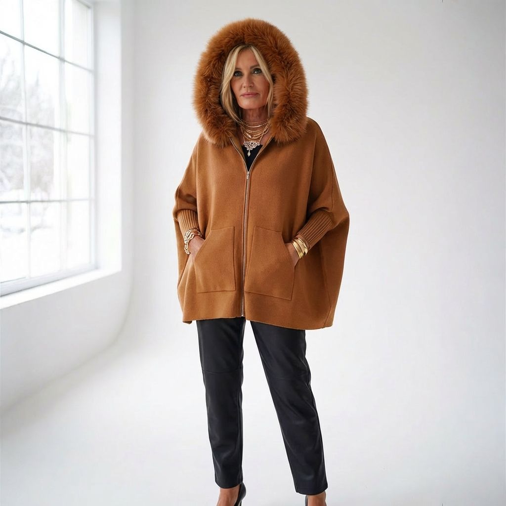 Scarlet™ Women's Coat with Luxurious Plush Hood