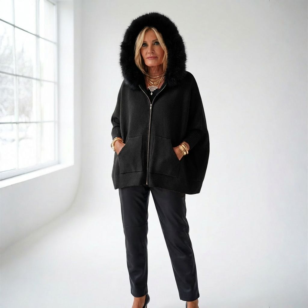 Scarlet™ Women's Coat with Luxurious Plush Hood