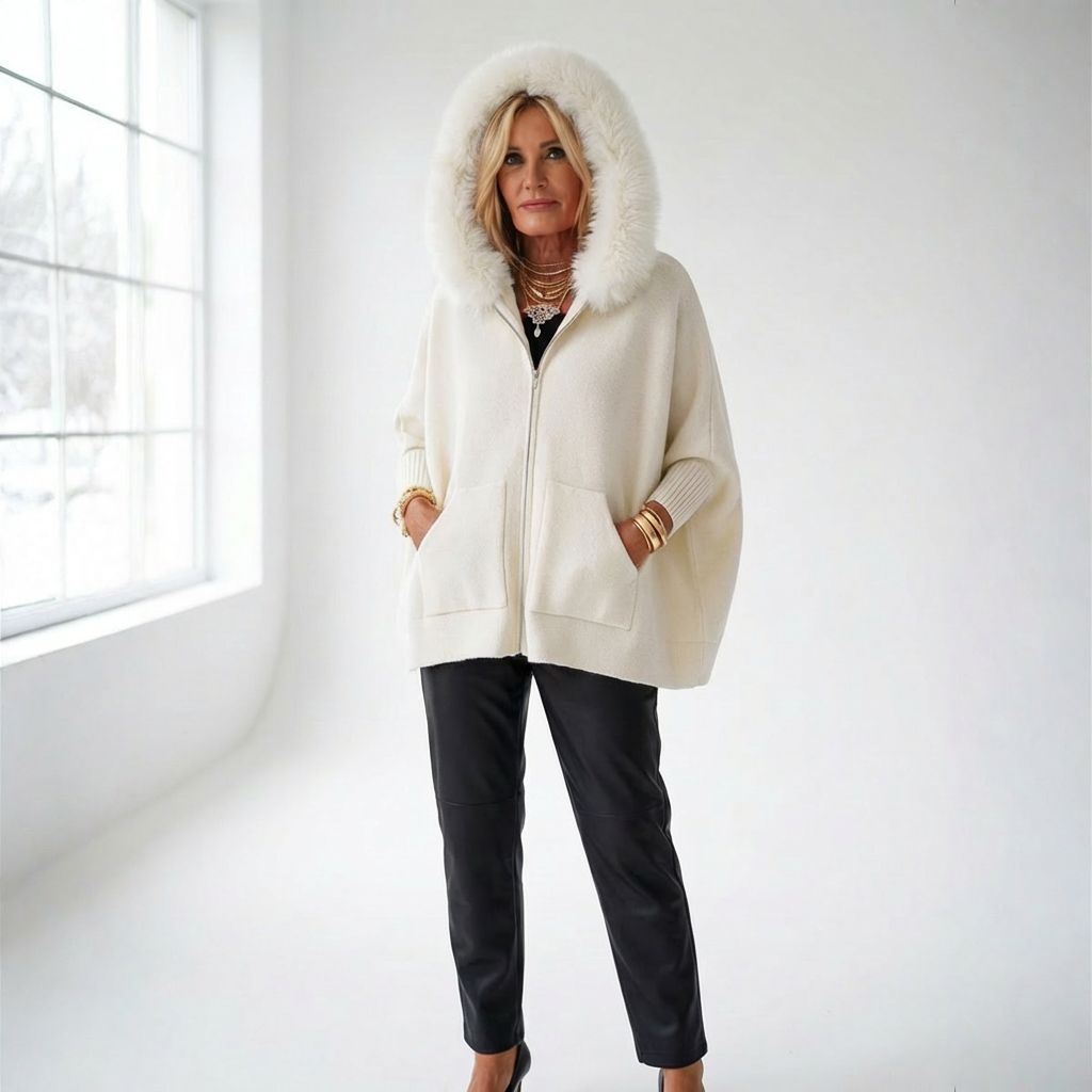 Scarlet™ Women's Coat with Luxurious Plush Hood