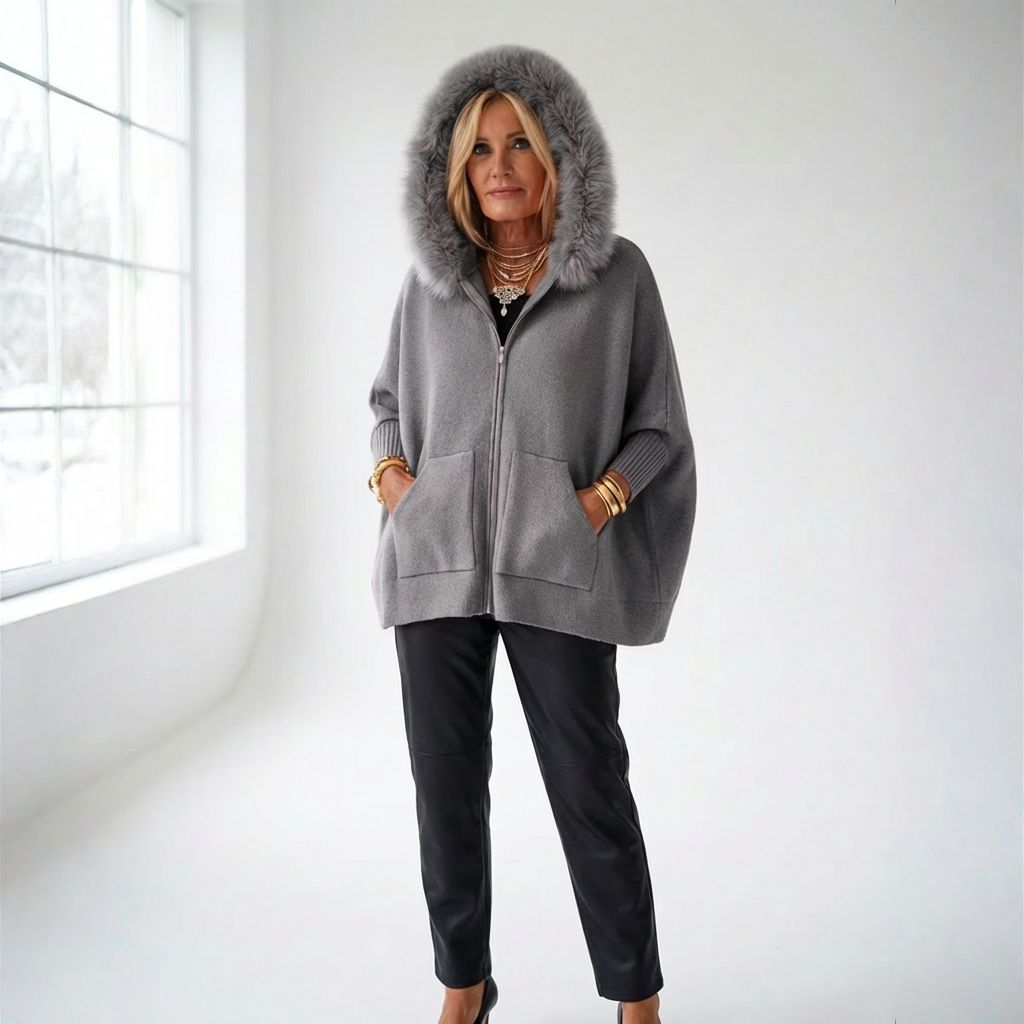 Scarlet™ Women's Coat with Luxurious Plush Hood