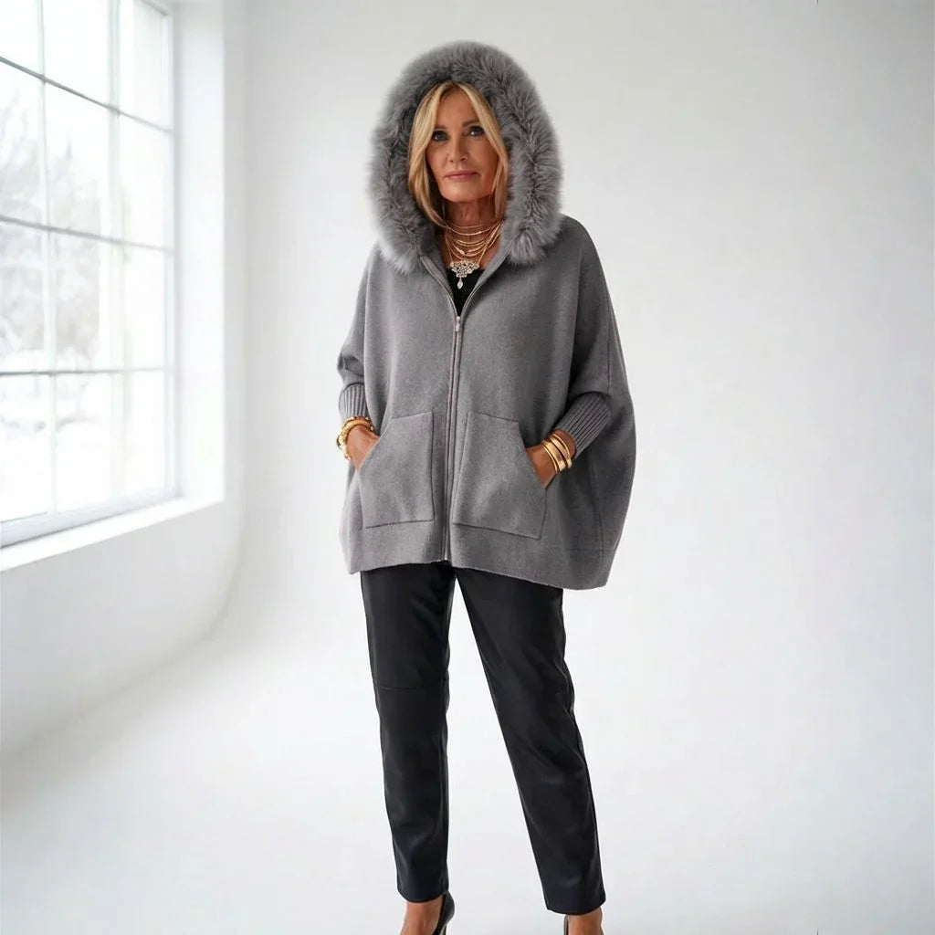 Scarlet™ Women's Coat with Luxurious Plush Hood