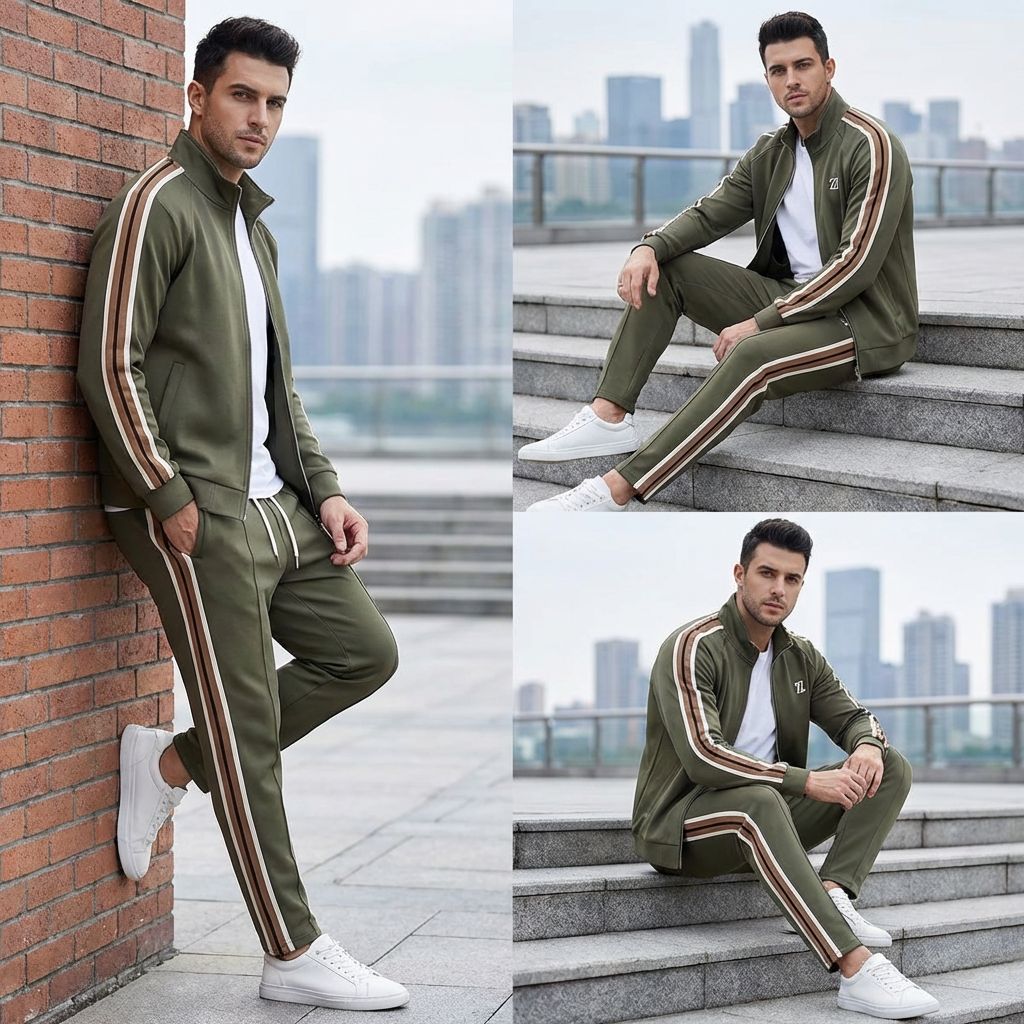 Cortéz™ Premium Athletic Knit Set with Minimalist Design