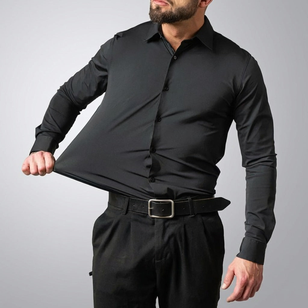 Aureo™ Shirt in Silky Polyamide with High Elasticity