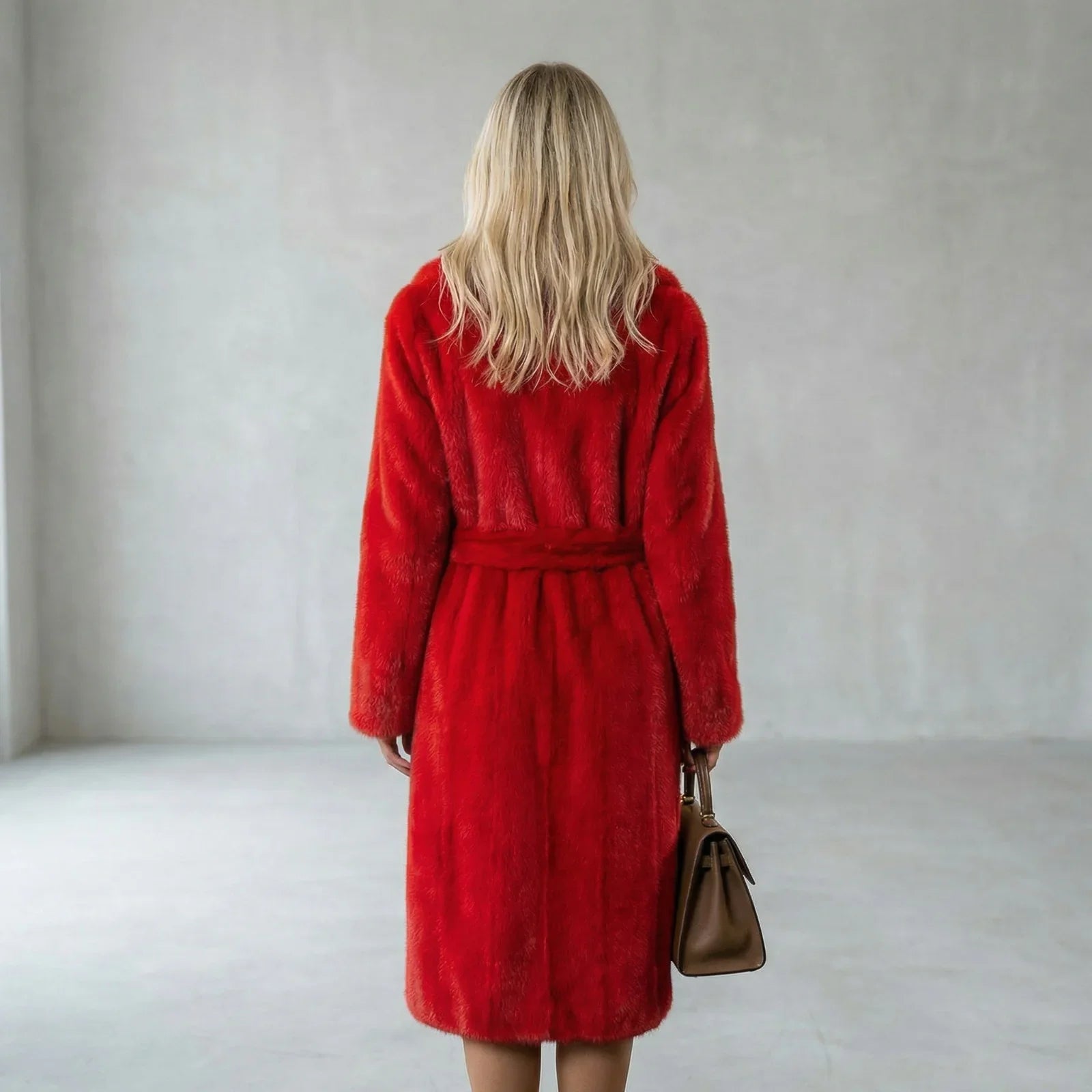Benevento™ Coat in Luxurious Plush Velvety Fabric
