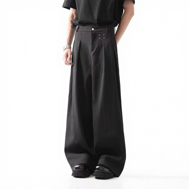 Kronos Flow™ Tailored Wide-Leg Pants With Premium Streetwear Aesthetic