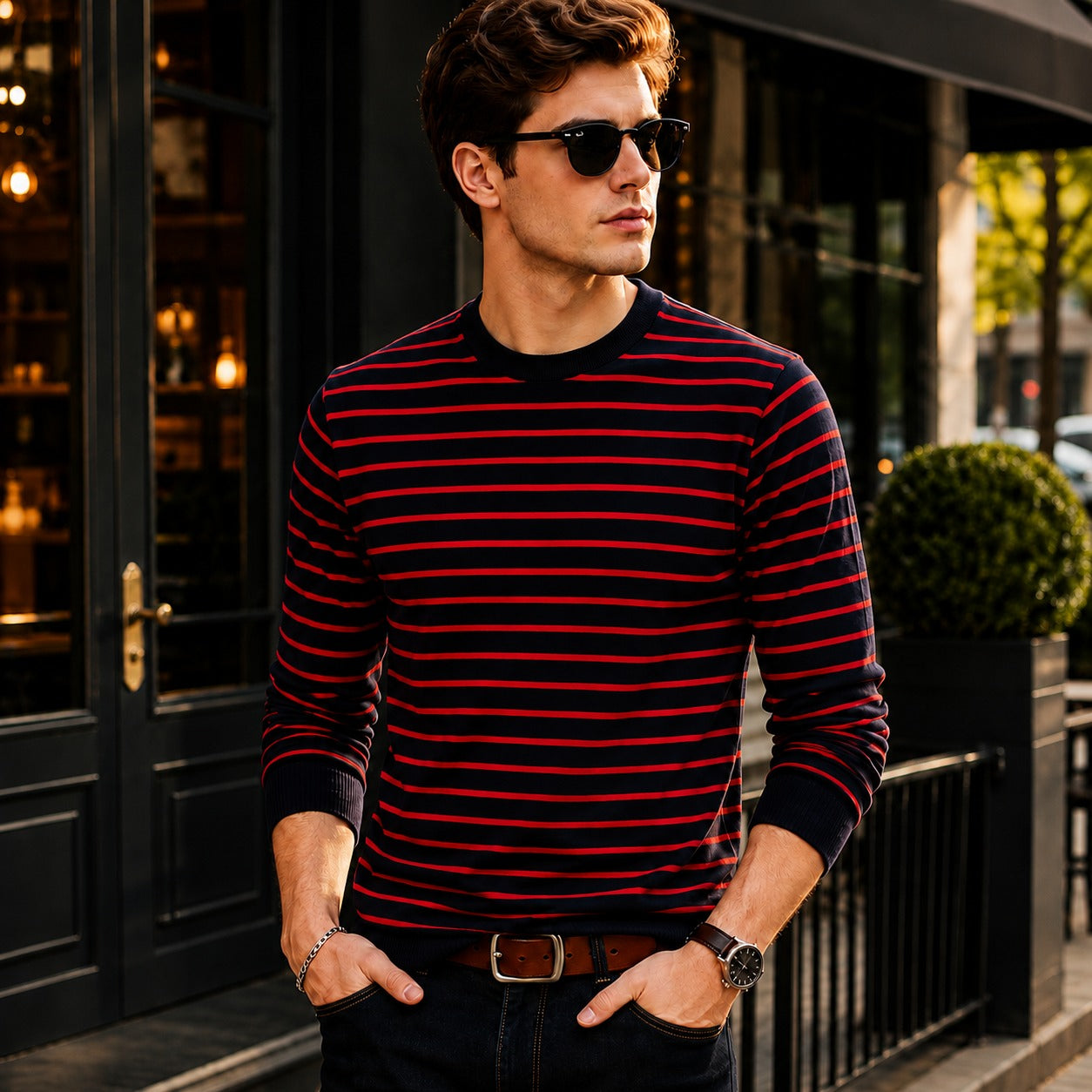 Belmont™ Premium Knit Sweater with Fleece Lining