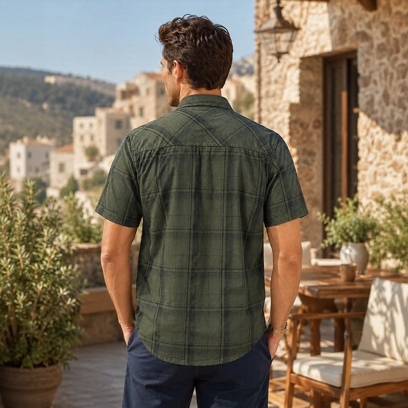 Trailmont™ Plaid Shirt With Front Utility Pockets and Rugged Style
