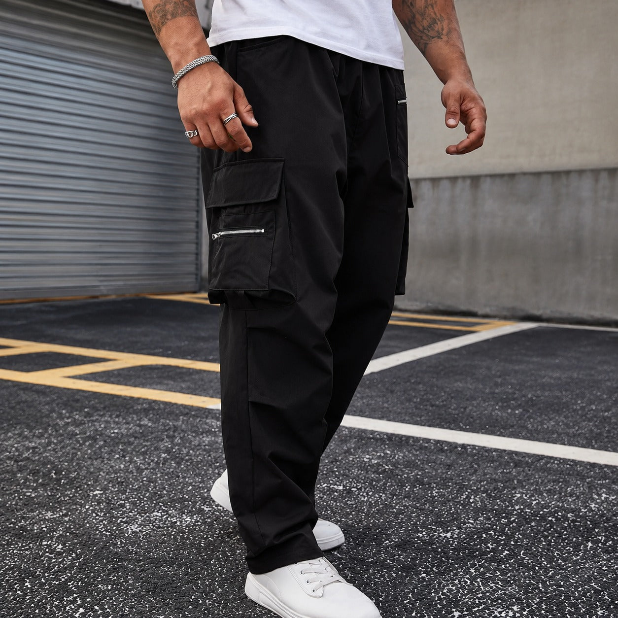 Pants Orson™ with Cargo Pockets, Front Zip Pocket and Jogger Fit