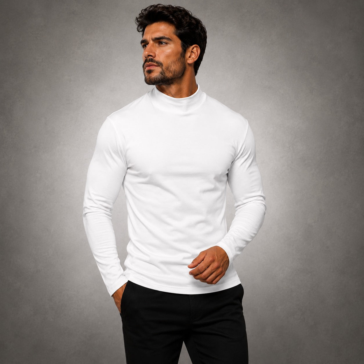 Valtor™ Long-Sleeve Shirt with Flexible Fabric and Fitted Silhouette