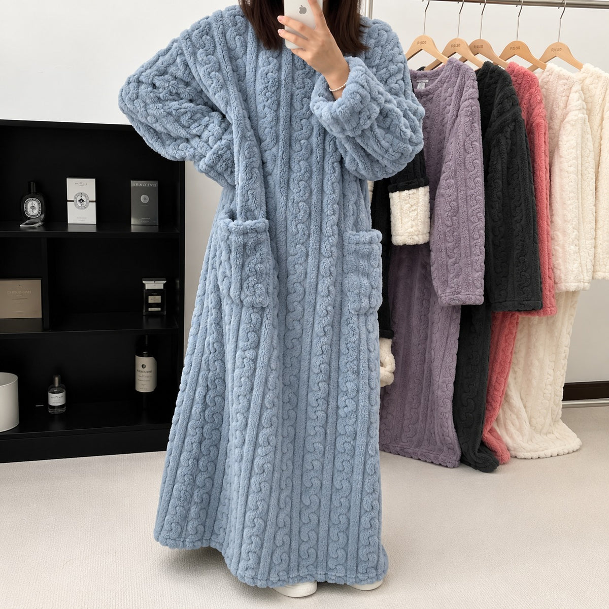 Luna™ Long Pajama Set with Cozy Blanket Feel, Plush Touch and Soft Texture