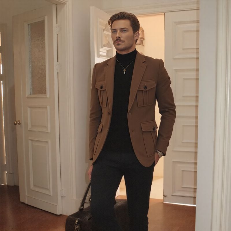 Lauritz™ Casual Blazer with Premium Structured Fabric / The Quiet Luxury of Italian Tailoring!