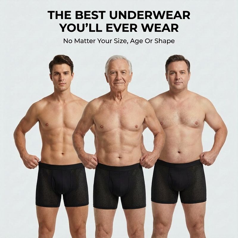 5-Pack + 2 FREE - PREMIUM BAMBOO FIBRE BOXER SHORTS / BLACK FRIDAY SALE