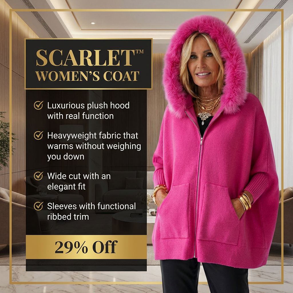 Scarlet™ Women's Coat with Luxurious Plush Hood