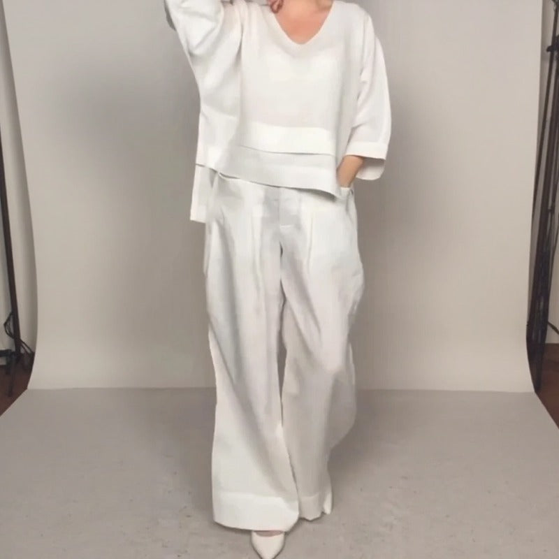 Valenne™ Contemporary Cotton-Linen Set