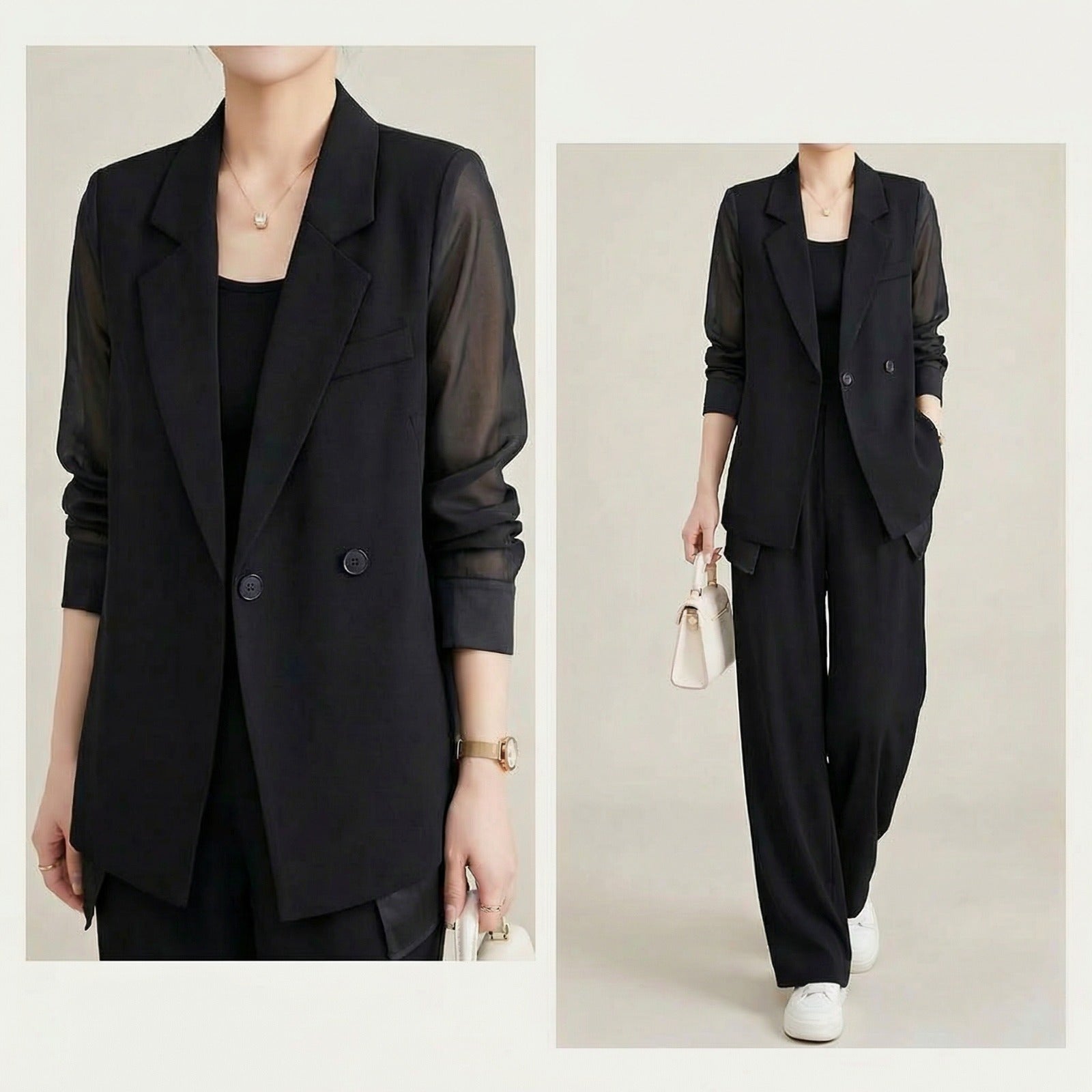 Alviera™ Two-Piece Tailored Set with Sophisticated Blazer