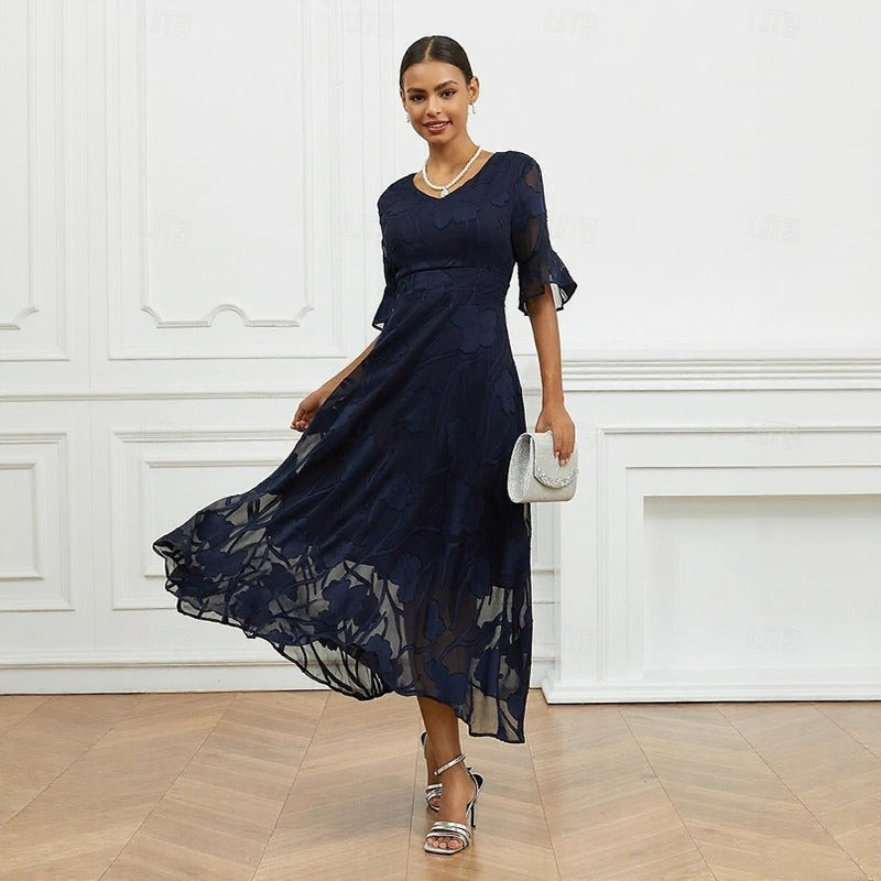 Celira™ Dress with Sophisticated Floral Design