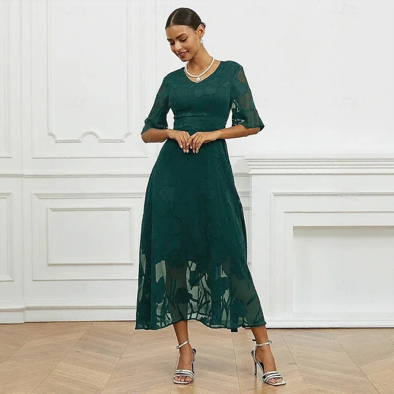 Celira™ Dress with Sophisticated Floral Design