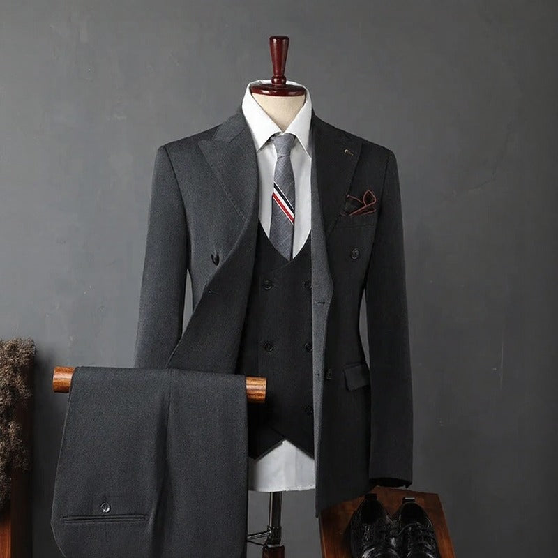 Vossler™ 3-Piece Suit in Premium Tailoring