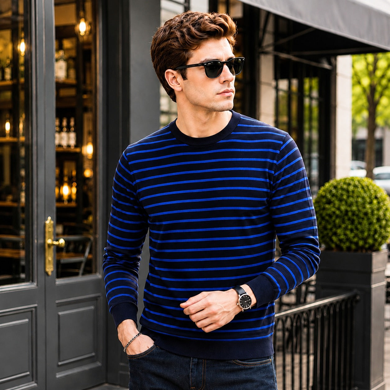 Belmont™ Premium Knit Sweater with Fleece Lining