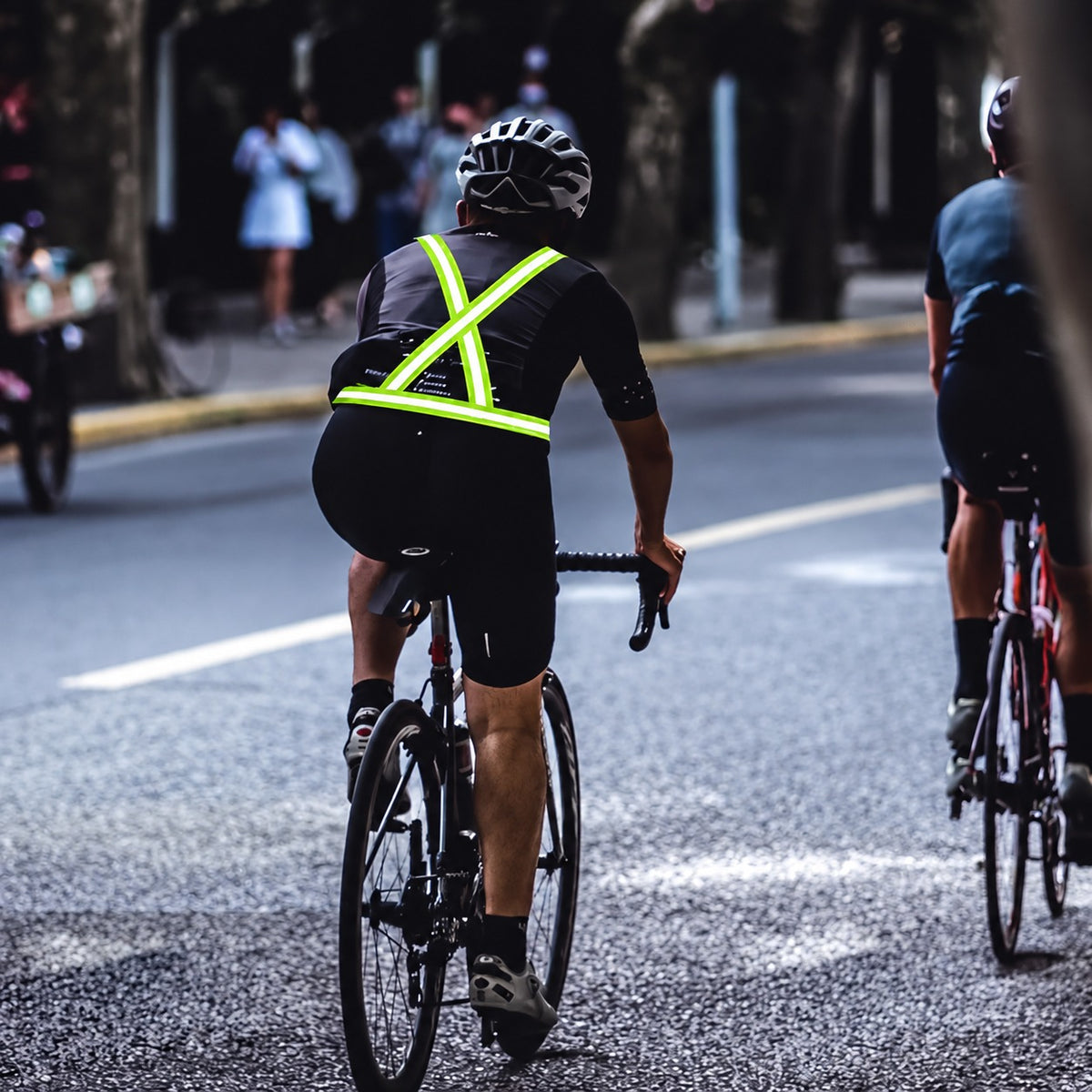 Lumix™ Reflective Vest with Adjustable Straps and Front Pocket
