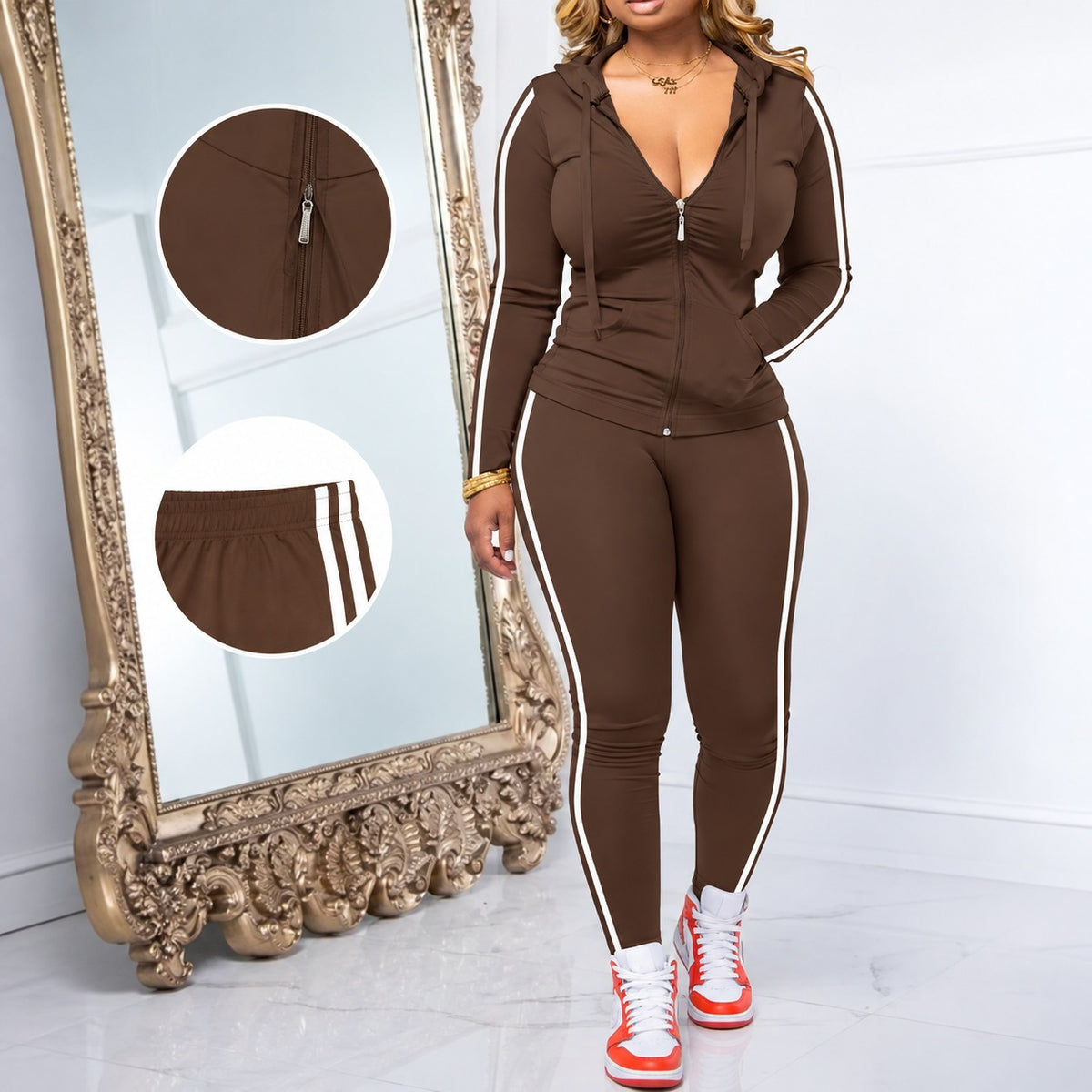 Avery™ Athletic Set with Hooded Jacket and Slim-Fit Pants