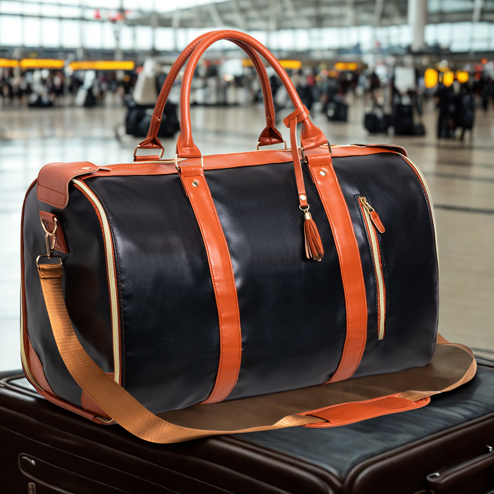 SmartBag™ Suitcase with Compact Design and Smart Compartments / Travel without Paying for Extra Luggage and Carry Everything Organized in Style!