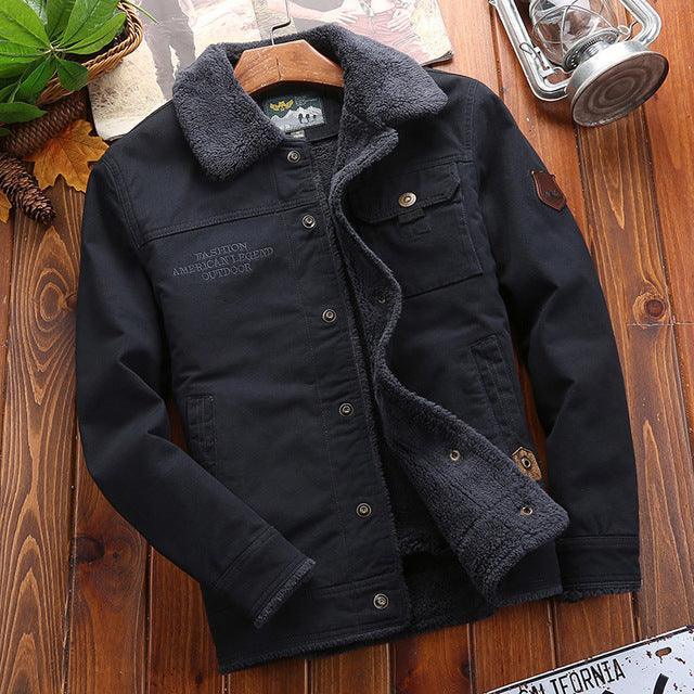 Aviator Heritage™ Jacket in Cotton with Fleece-Lined Interior / The Official Jacket for Bold and Stylish Men!