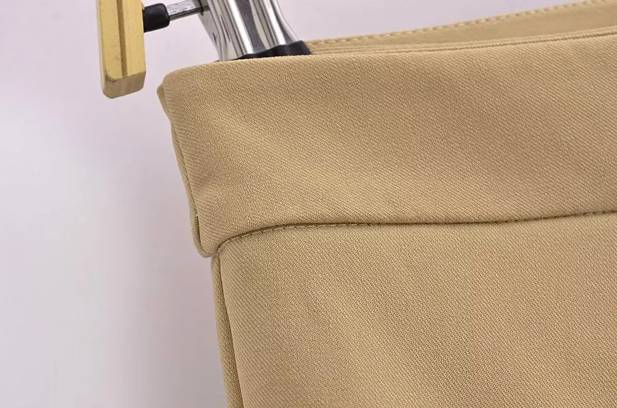 Women’s Wide-Leg Khaki Pants – Elegant High-Waist Trousers with a Modern Overlap Design