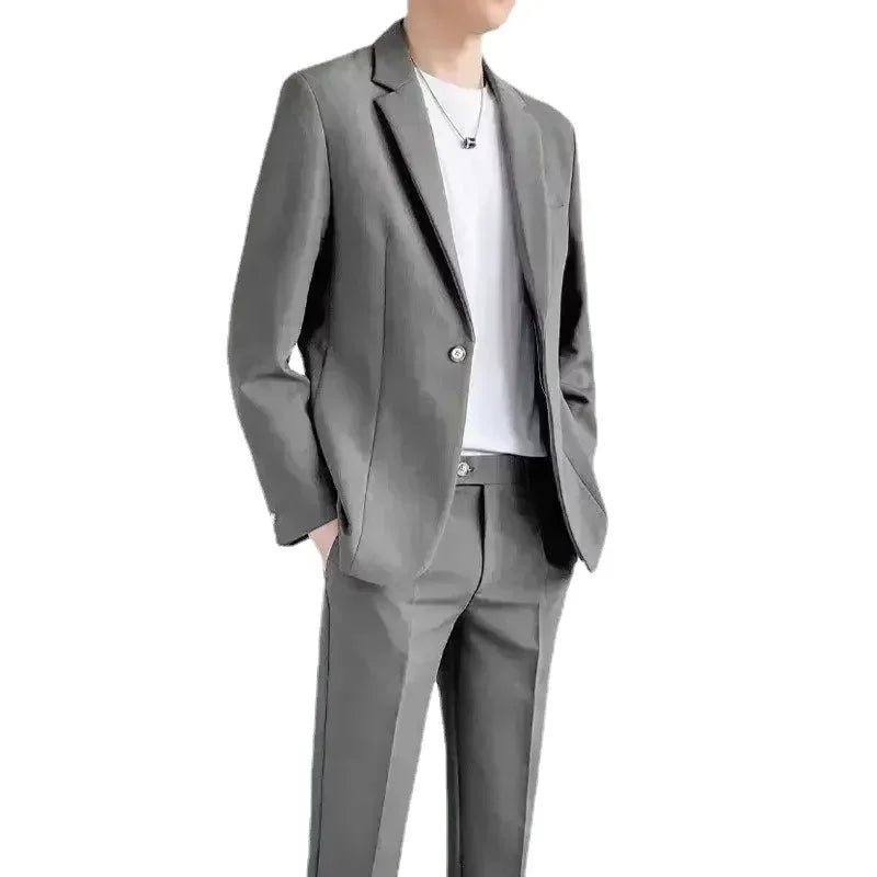 Men’s Modern Business Casual Suit – Sleek Design with Comfort for Everyday Elegance