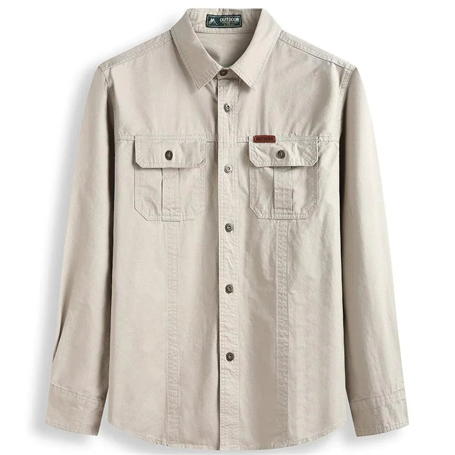 Camisa Flanelada com Modelagem Plus Size Masculina - GentleFit / Um Toque de Estilo e Confiança para o seu Guarda-Roupa! - ModernLar