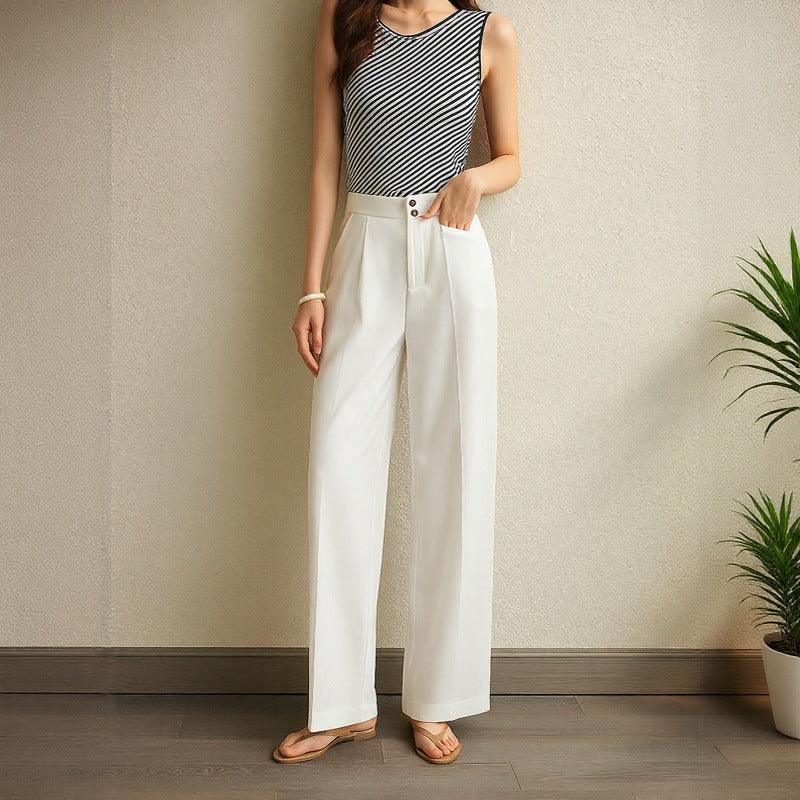 Naomi™ Pants in Premium Viscose with a Touch of Modal / Because You Deserve Comfort with Refined Style!
