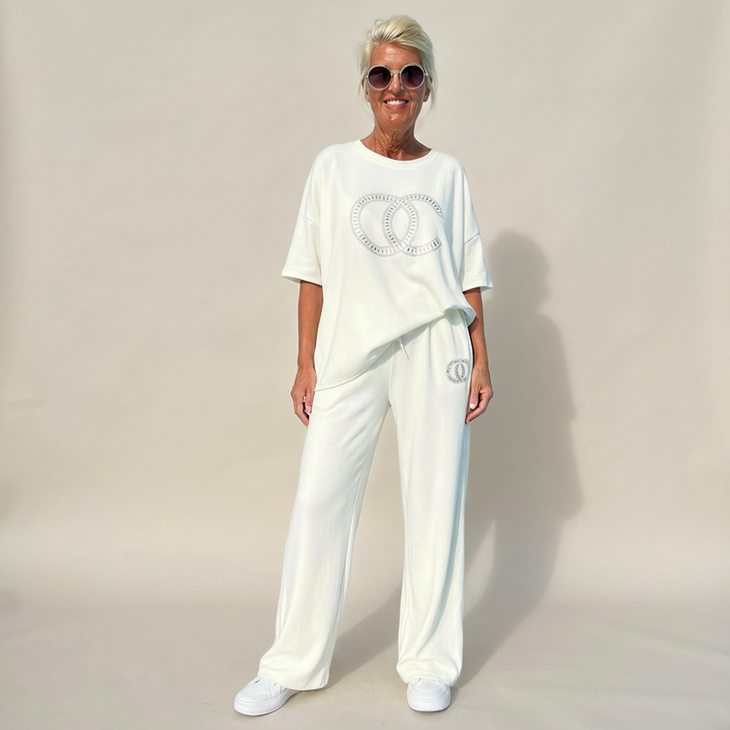 Urban Grace™ Signature Set in Comfort Knit with Elegant Crystal Details