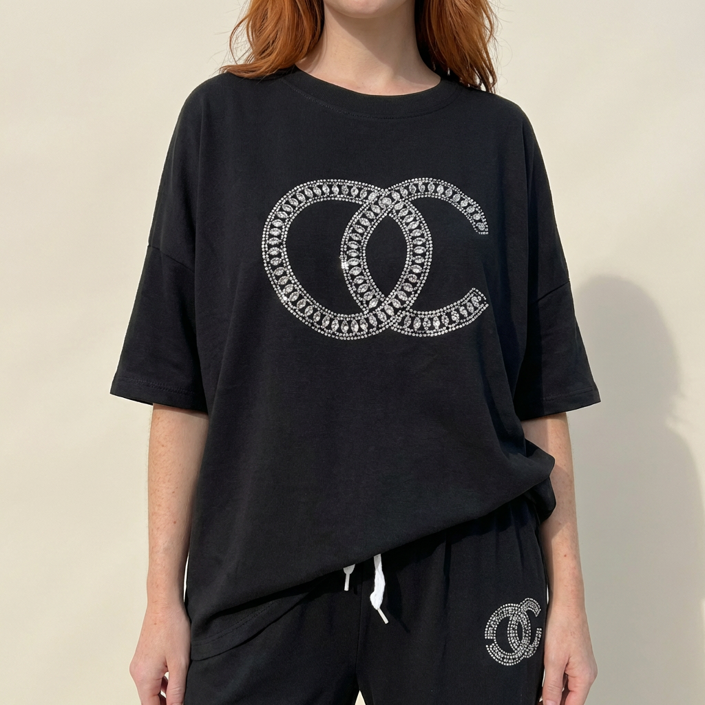 Urban Grace™ Signature Set in Comfort Knit with Elegant Crystal Details