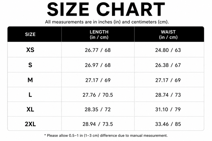 Size Guide