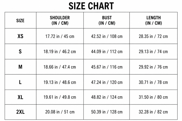 Size Guide