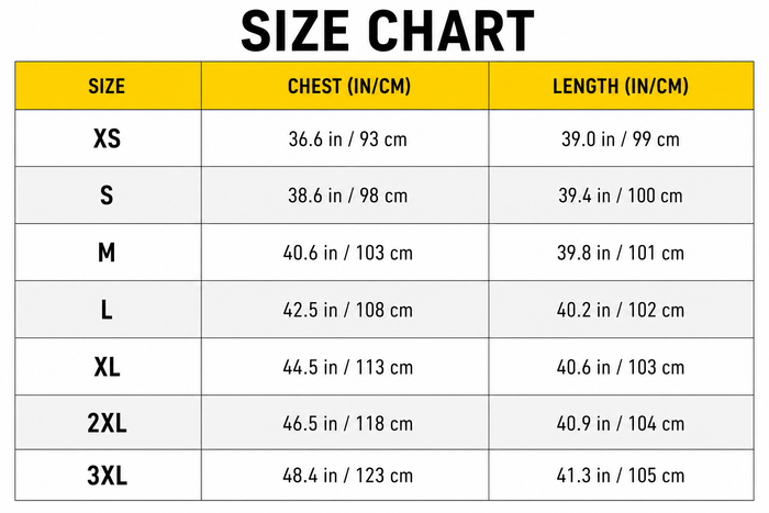 Size Guide