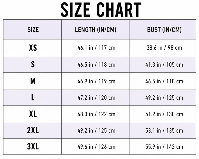 Size Guide