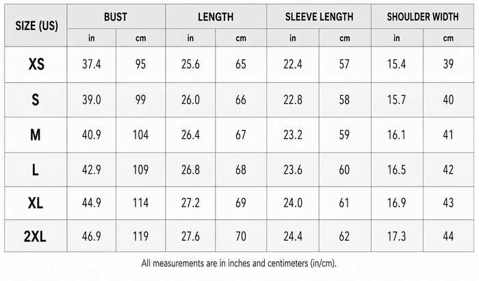 Size Guide